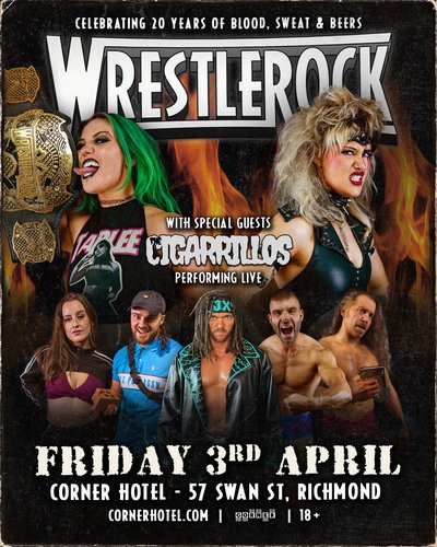 Poster for Wrestlerock — 20th Anniversary